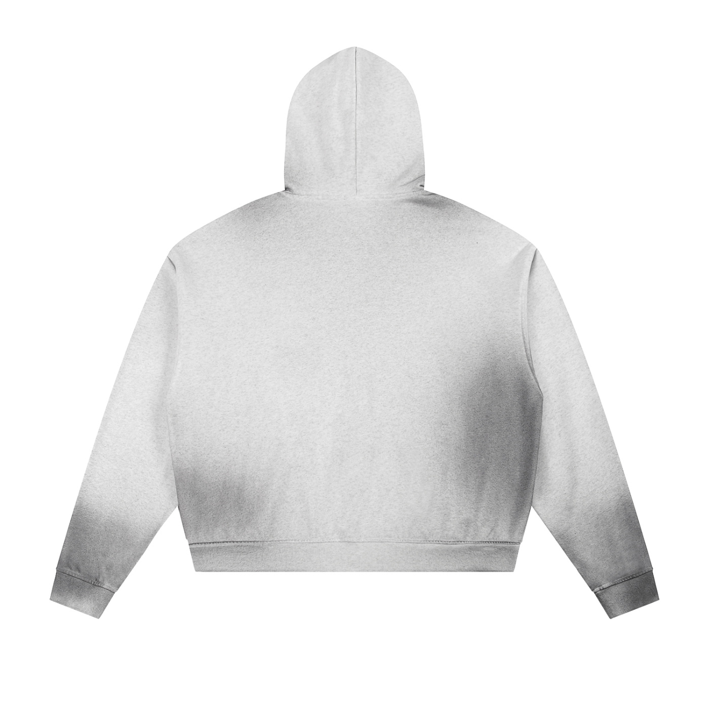 Fade Edge Zip Hoodie