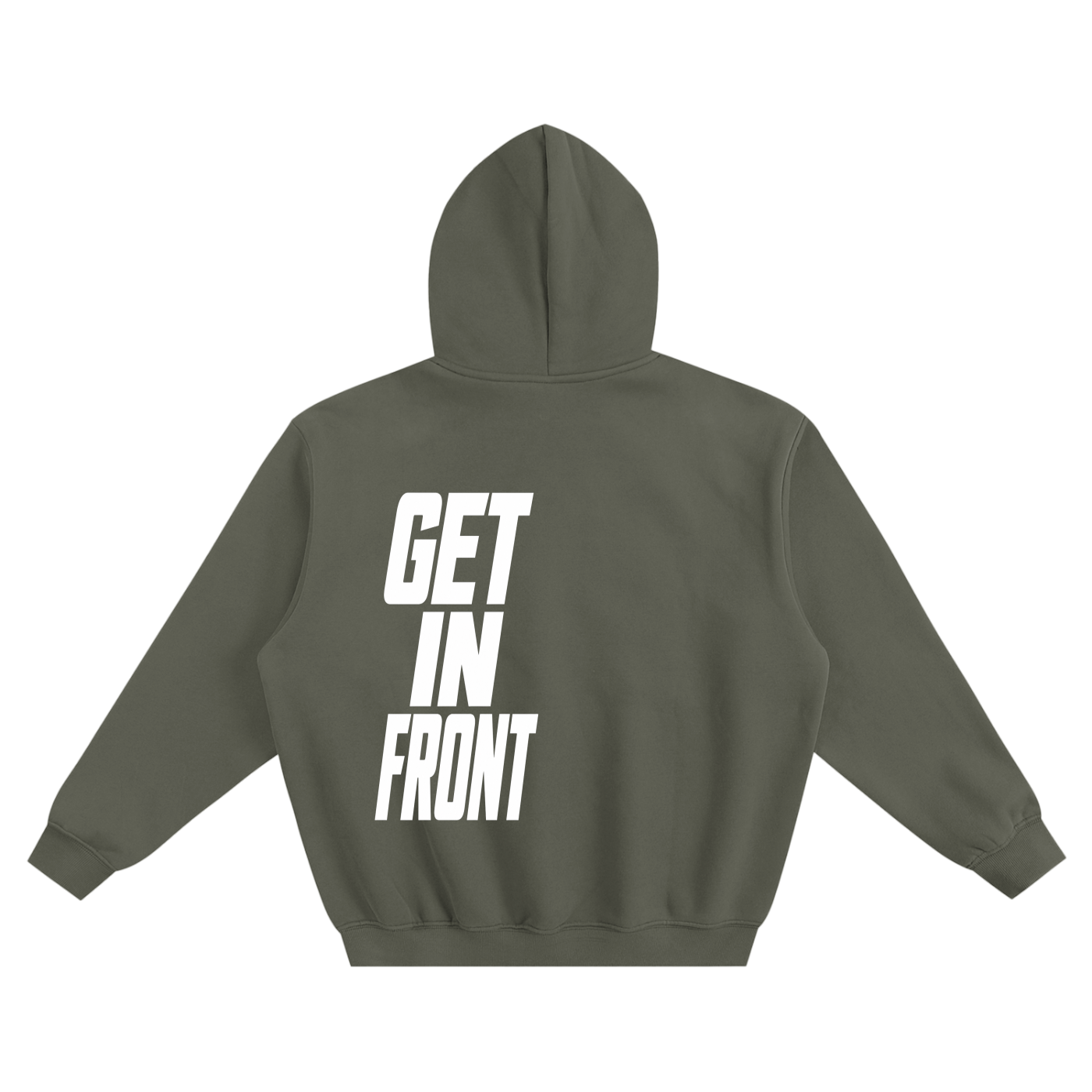 Fleeced Boxy Hoodie