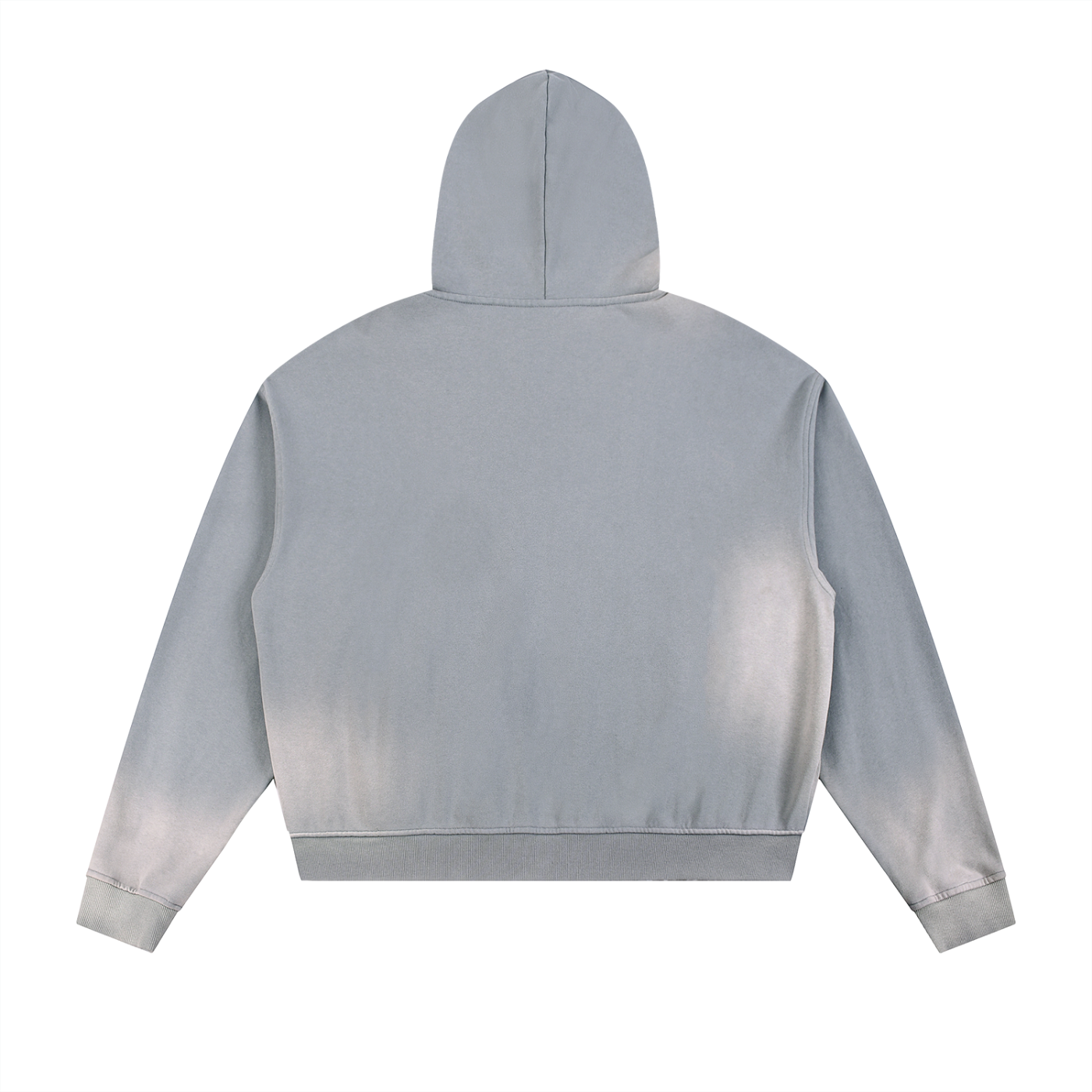 Fade Edge Zip Hoodie