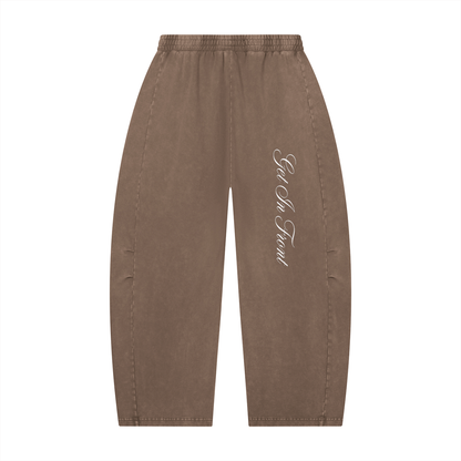 Get In Front Barrel Leg Pants