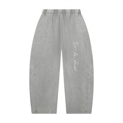 Get In Front Barrel Leg Pants