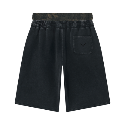 Camo Wide Leg Shorts