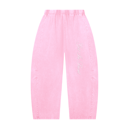 Get In Front Barrel Leg Pants